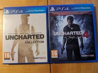 Uncharted Nathan Drake collection + 4, PS4