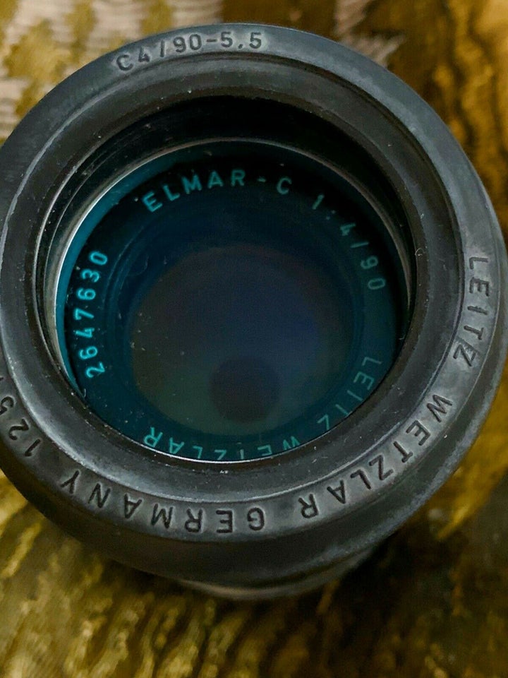 Leica objektiv, Leica, ELMAR M - CL Black 90mm 4.0 Wetzlar