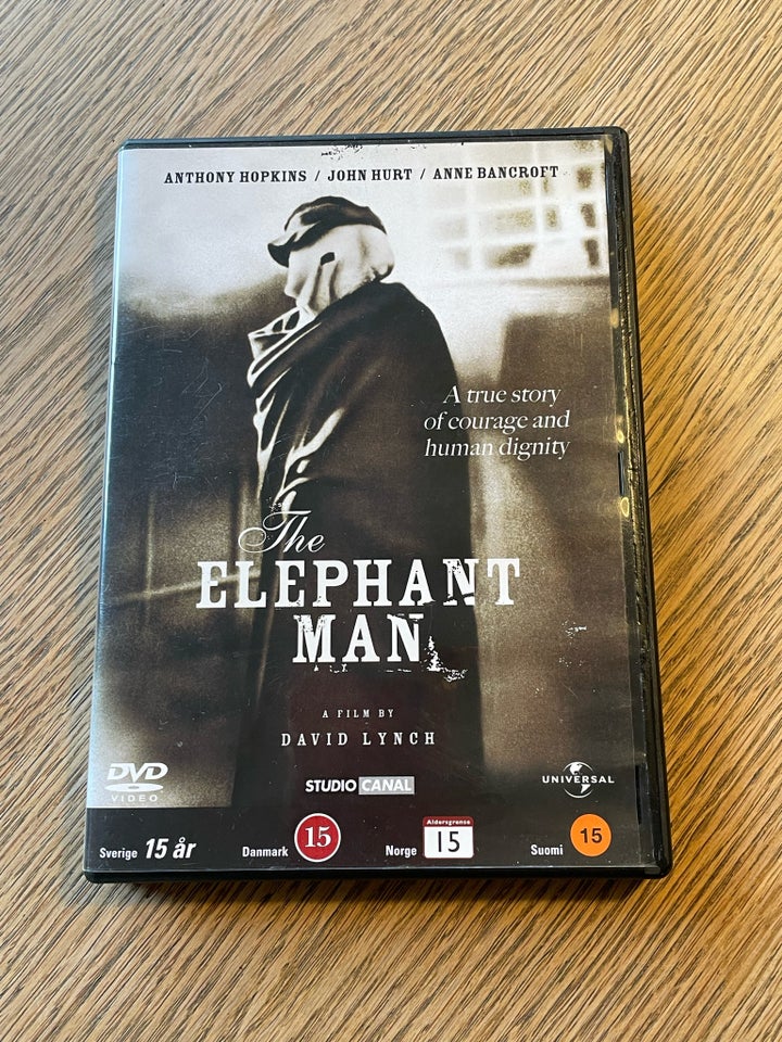 The Elephant Man - Elefantmanden, DVD, drama