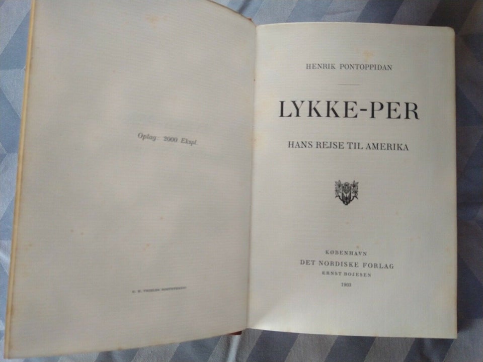 Lykke-Per (førsteudgaven), Henrik Pontoppidan, genre: