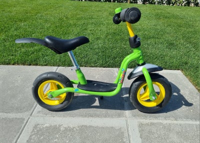 Unisex børnecykel, løbecykel, PUKY, Fin løbecykel med støtteben og ringeklokke.
