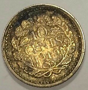 Vesteuropa, mønter, 10 CENTS