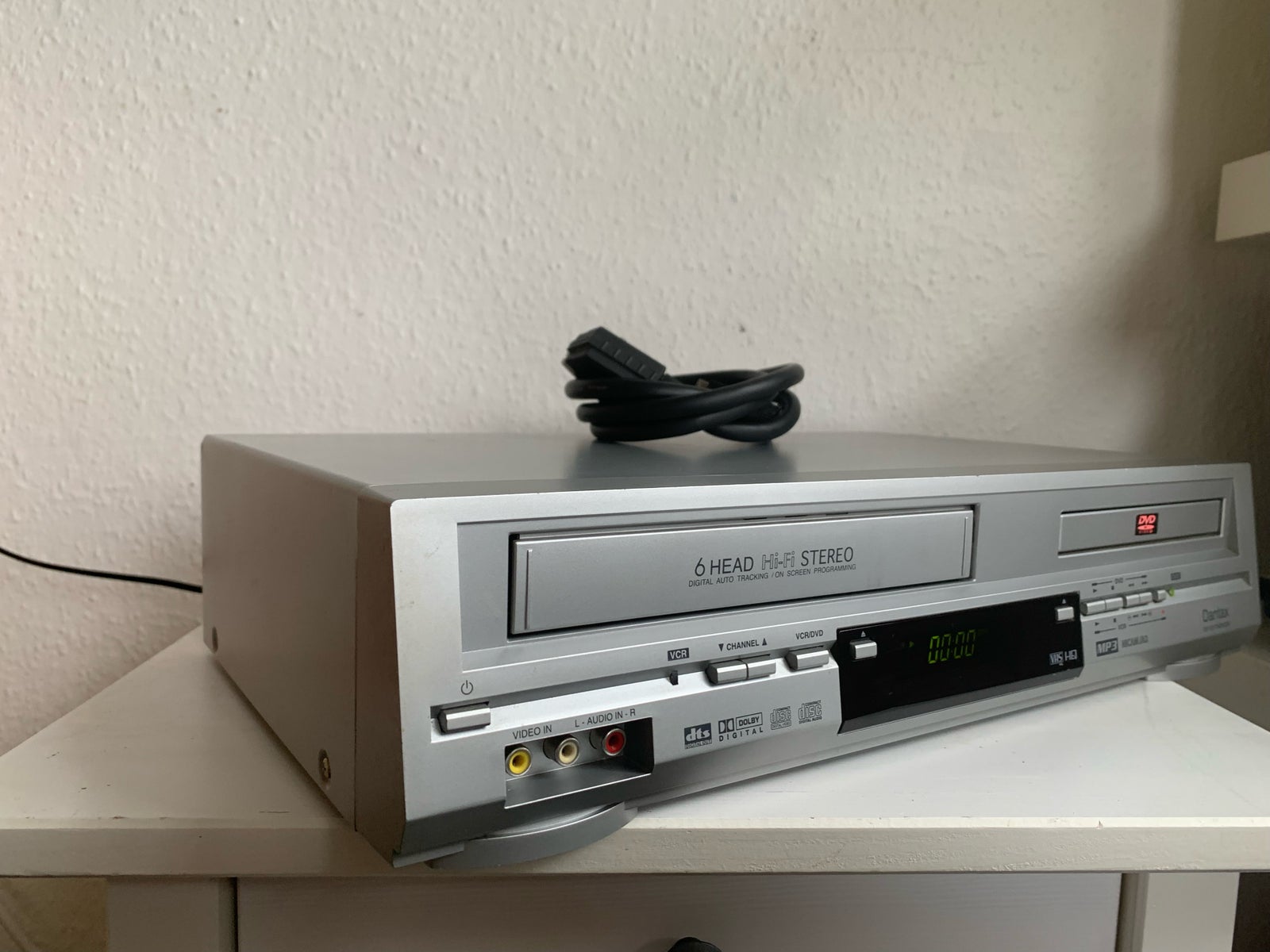 VHS videomaskine, Dantax, DV-101 DVD/VHS
