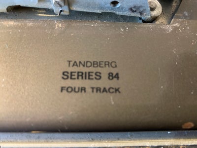 Spolebåndoptager, Tandberg, Series 84 , Rimelig, Tandberg Series 84 4-spors mono båndoptager med ind