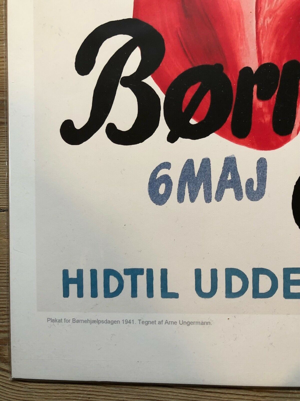 Plakat / tryk, Arne Ungermann, Børnehjælpsdag – dba.dk – og Salg af Brugt