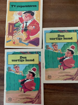 Bøger og blade, Gøg og Gokke, 3 stk Gøg og Gokke fra 1972
Sælges samlet for 50 kr