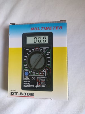 Multitester, Dt830b, Multimeter heltny