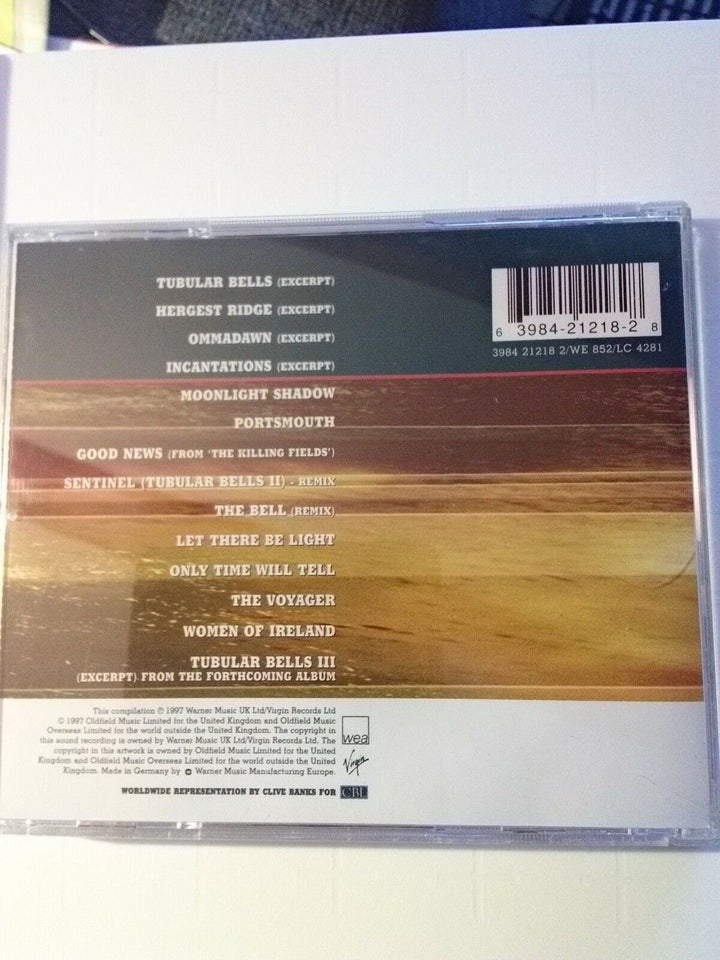 CD: Mike Oldfield: XXV, pop