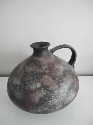 Keramik, VASE, WEST GERMANY RUSCHA, Stor, flot vase fra WG RUSCHA,  h 26 cm, Ø ca 31 cm , fejlfri.  