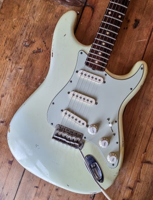 Elguitar, Fender Stratocaster Custom Shop - Brazilian rosewood, Fender Stratocaster 1960 relic fra 2