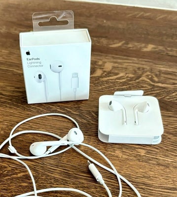 in-ear hovedtelefoner, Apple, Earpods, Perfekt, EarPods (Lightning-stik)
I original indpakning og lø