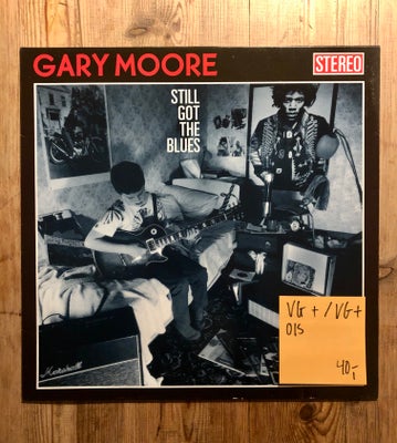 LP, Gary Moore, Still got the blues, Se info på billedet.

Afhentes i København eller sendes i ny pl