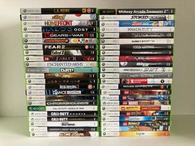 Xbox 360 og Classic spil sælges, Xbox 360, Alle er komplette, velholdt og i god stand.

Pris pr stk 