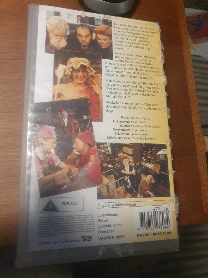 Børnefilm, Alletiders Nisse Julekalender 1995 vhs