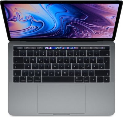 MacBook Pro, A1989 2018, 2,7 GHz Quad-Core Intel Core i7 GHz GHz, 16 GB ram, 1000 GB harddisk, Perfe