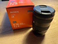 Zoom, Sony, 16-55 F2.8 G