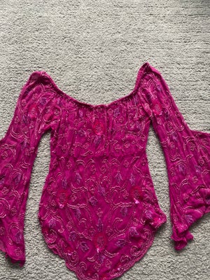 Bluse, Pureheart, str. 36, Pink, Silke, Smuk bluse, kan sendes for 42kr