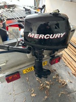 Mercury påhængsmotor, 2 hk, benzin