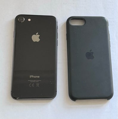 iPhone 8, 64 GB, sort, Perfekt, Super flot iPhone 8 64 GB i sort sælges.

Står som ny og har ikke en