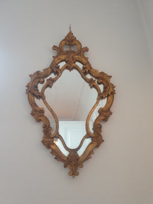 Vægspejl, b: 41 h: 73, Fransk antik spejl.