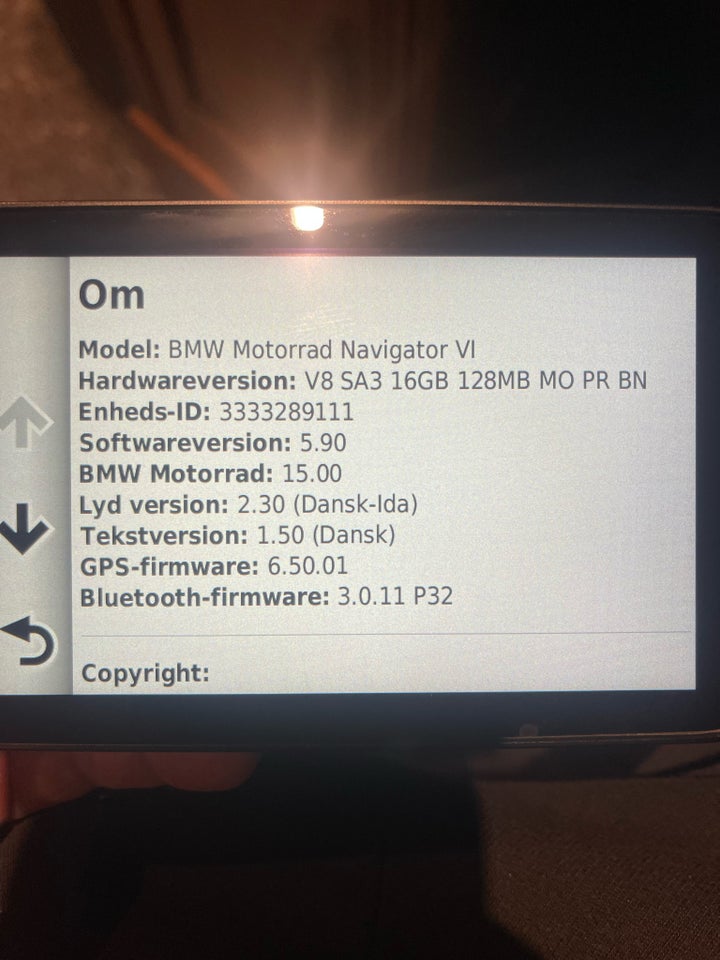 Navigation/GPS, BMW Motorrad Navigator 6