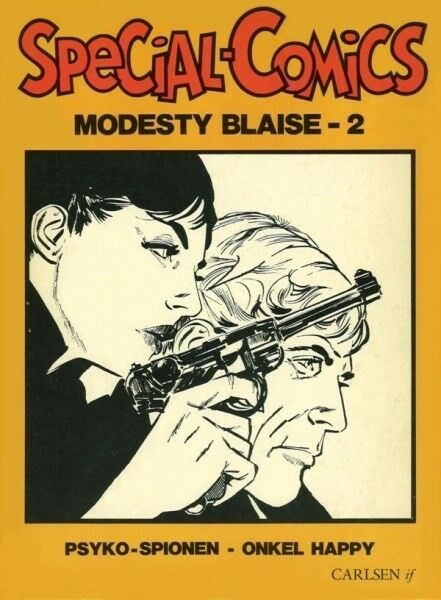 Modesty Blaise lille samling, Tegneserie