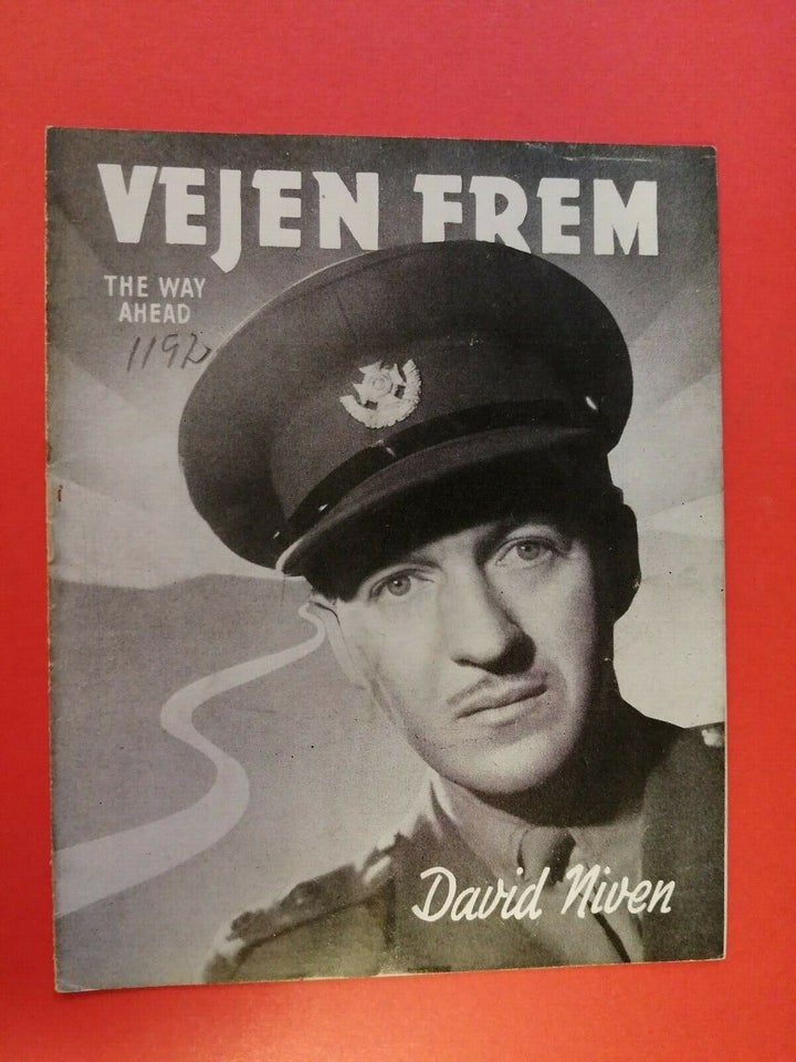 Andre samleobjekter, David Niven.VEJEN FREM.