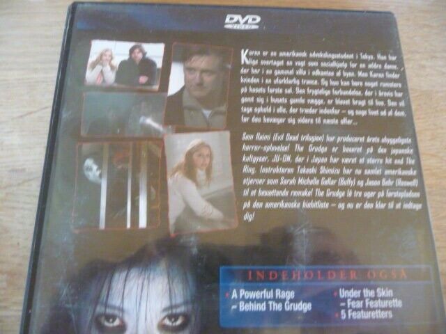 Forbandelsen - The Grudge, DVD, gyser