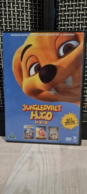 Jungledyret hugo 1,2,3, DVD, tegnefilm