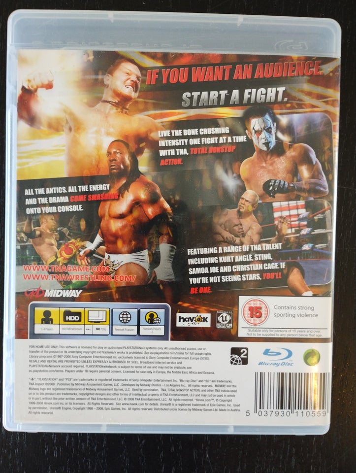 TNA Impact!, PS3