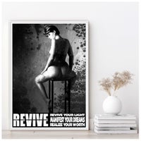Plakat, Gabriel Lavine, motiv: Revive