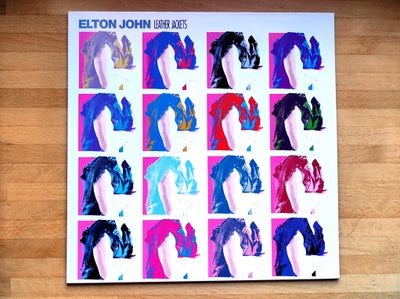 LP, Elton John, Leather Jackets, velholdt LP udgivet i 1986
Genre: Classic Rock, Pop Rock, Soft Rock
