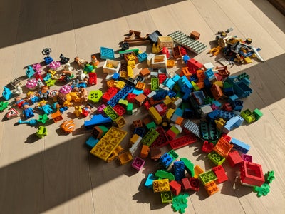Lego Duplo, DOPLO klodser, figurer og byggeplader sælges. Sendes gerne på købers regning.