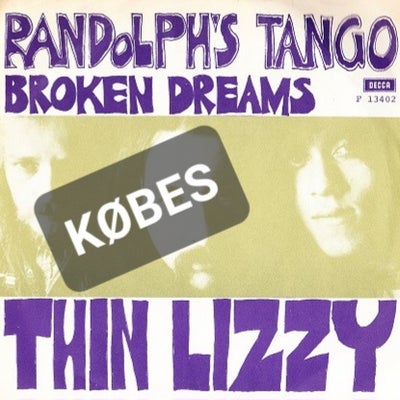 Single, KØBES, Thin Lizzy Randolphs tango, Købes i god stand