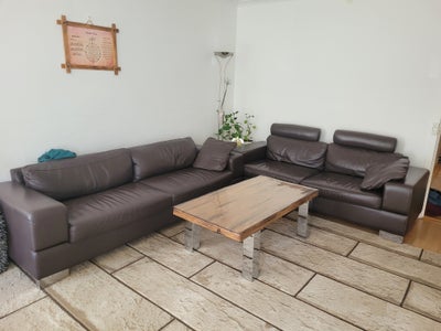 Sofa, læder, 6 pers. , Ilva, Rigtig lækker og kvalitet sofa som kostede 40k den gang. Stadig holder 