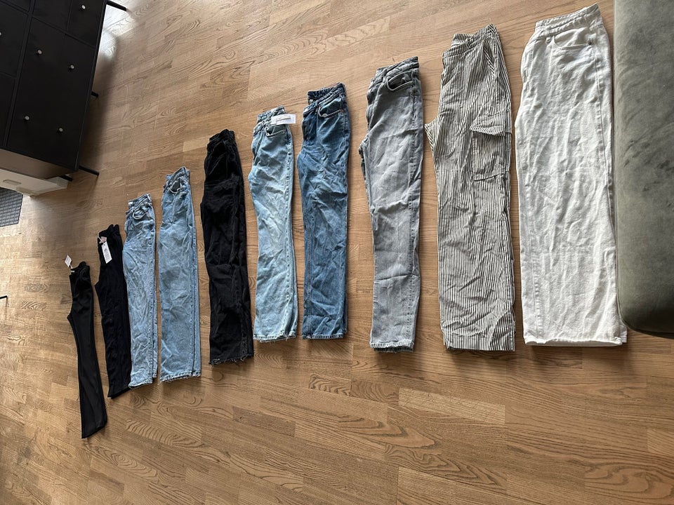 Jeans, Flere mærker , str. findes i flere str.