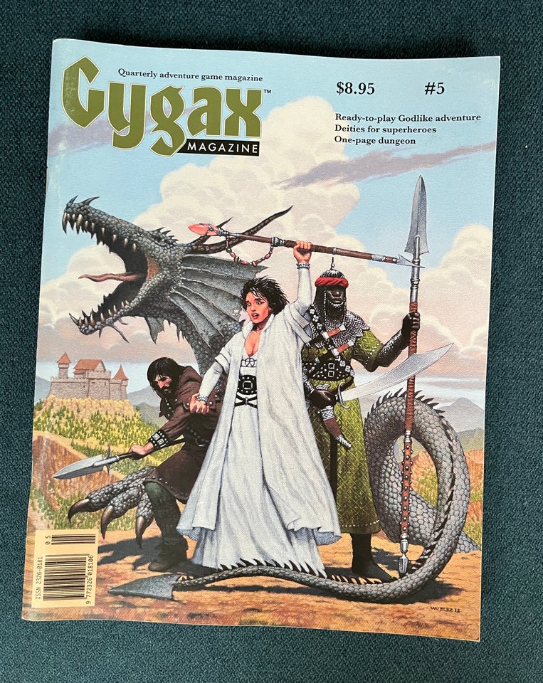 Gygax Magazine 3-5, Magasin