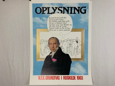 Plakat, b: 62 h: 84, Plakat, Ole Zøfting Larsen 1986, b: 62 h: 100

Plakat til salg

Jeg har samlet 