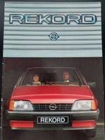 Brochure, Opel Rekord