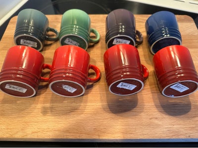 Keramik, Espressokopper, Le Creuset, 8 ubrugte espressokopper fra Le Creuset.
De har aldrig været br