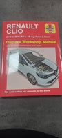Reperationshåndbog, Haynes workshop manual renault clio