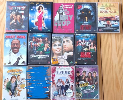 DVD, familiefilm, Div film sælges for 10 kr pr stk. Nogle helt nye og stadig i folie. Fra røgfrit hj