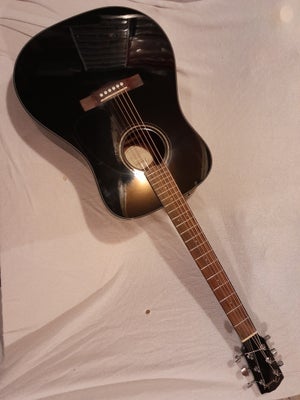 Andet, Fender CD60BLK, Fender acoustic guitar, med ekstra strenge, rem, ophæng samt AKG c411 kondens