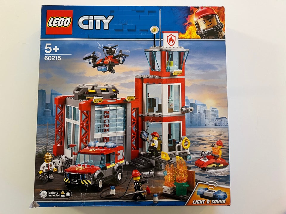 Lego City, 60215 Brandstation – dba.dk – og Salg af og Brugt
