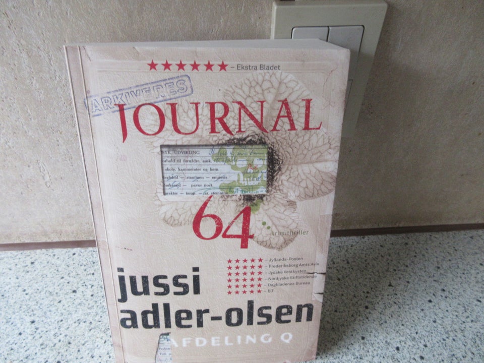 Journal 64 + Alfabethuset + andet, Jussi Adler-Olsen,