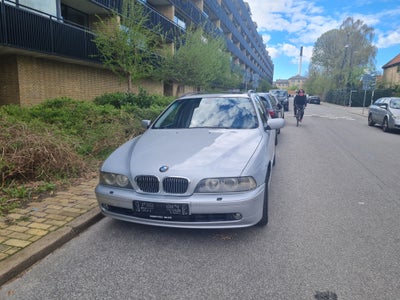 BMW 530d, 3,0 Steptr., Diesel, aut. 2003, km 100000, træk, ABS, airbag, 4-dørs, centrallås, startspæ