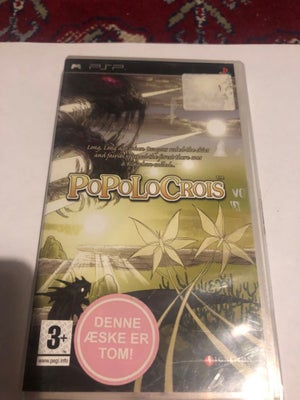 Popolocrois, PSP, Popolocrois til Sony PSP.

europæisk udgave.
