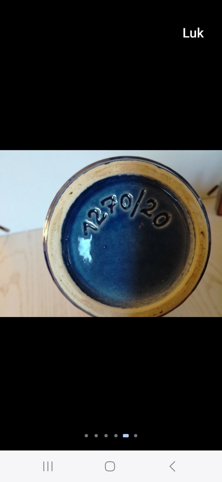 Keramik, Vaser, fade