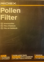 Andre reservedele, Pollenfilter, Aktivkul