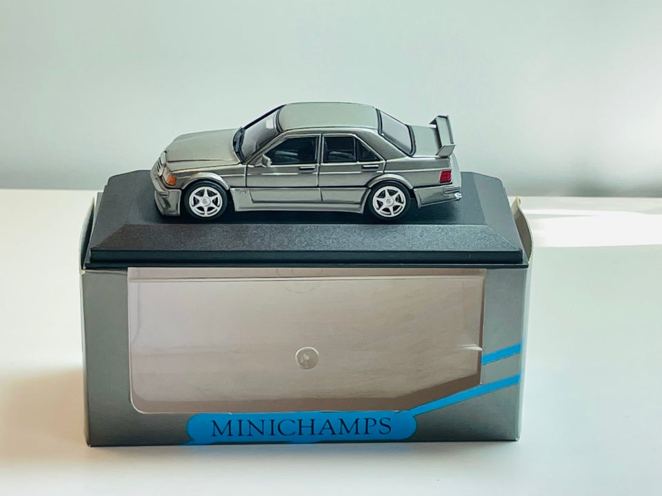 Modelbil, Minichamps Mercedes 190 E Evo 1, skala 1:43